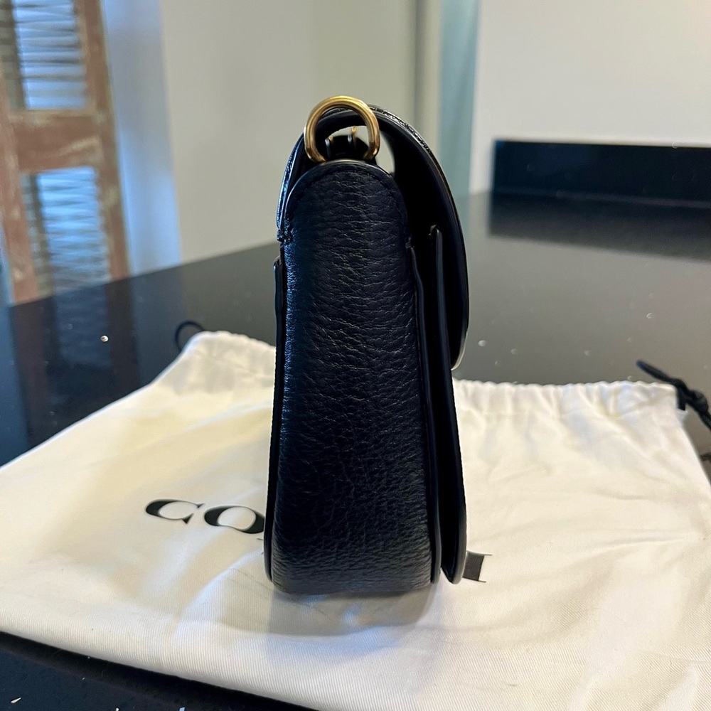 Coach Kat Saddle Bag 20 with Horse and Carriage print - Picture 8 of 15